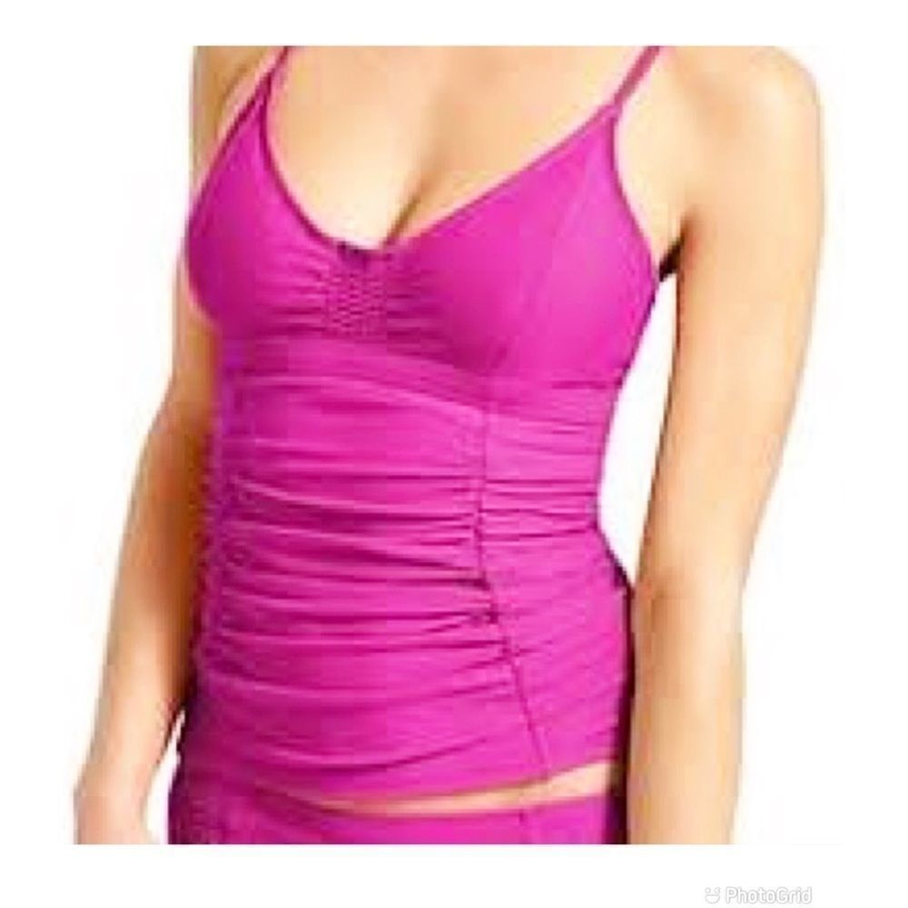 Athleta Smocked Tankini